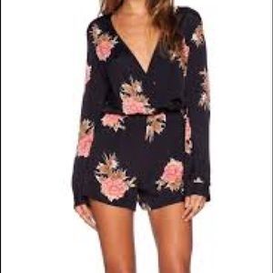 Blue life romper